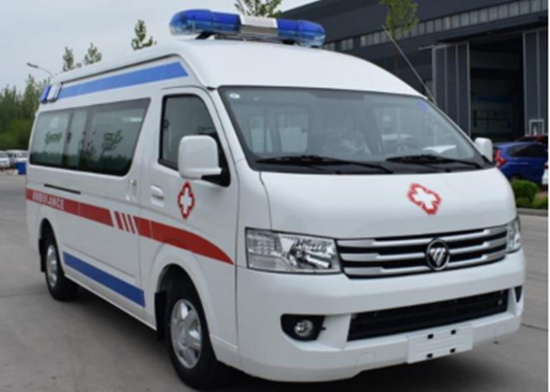 國(guó)六福田G9救護(hù)車(chē)